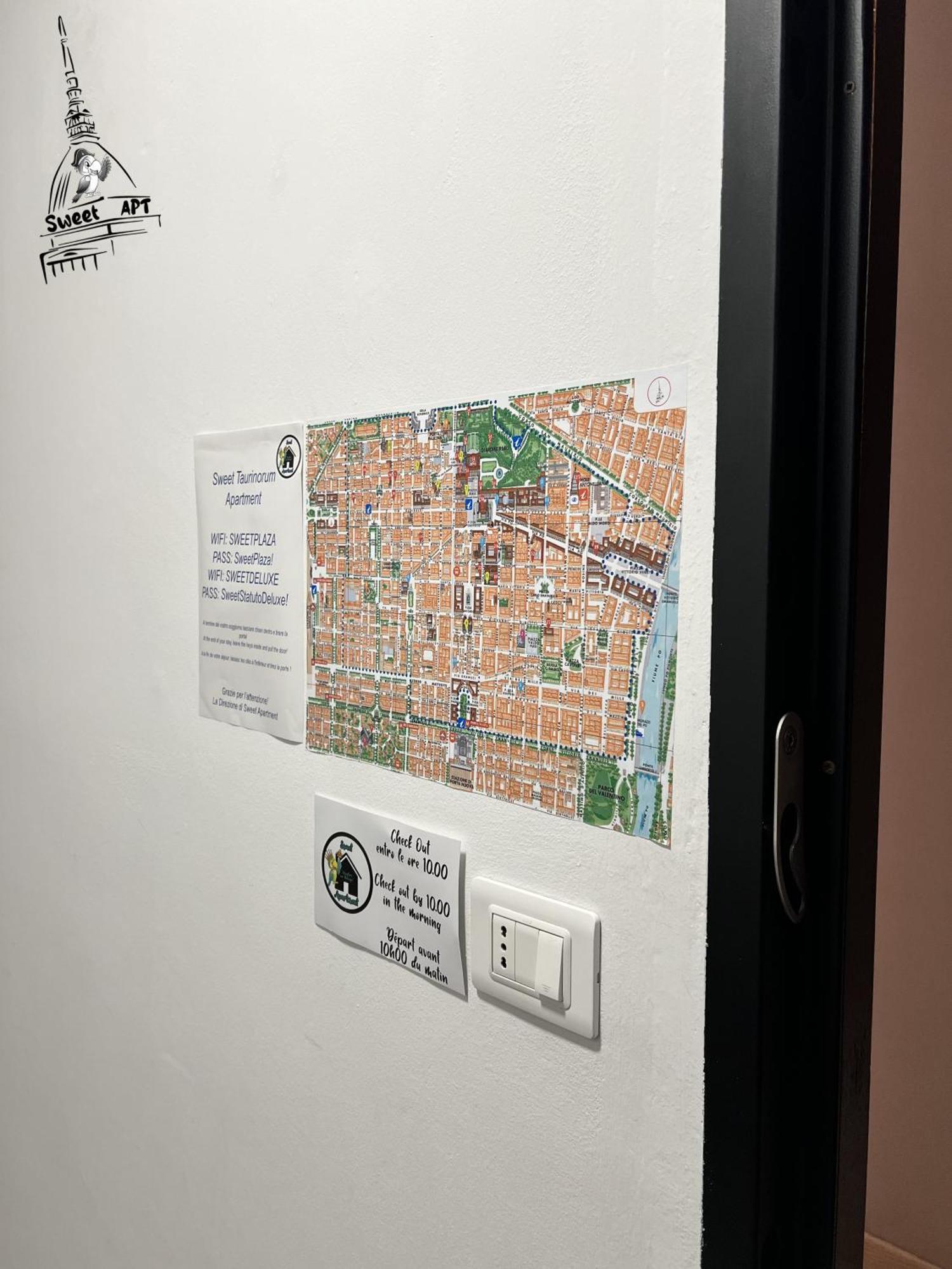 Sweet Apt Piazza Statuto 9 Deluxe Nel Pieno Centro Di Torino Luaran gambar